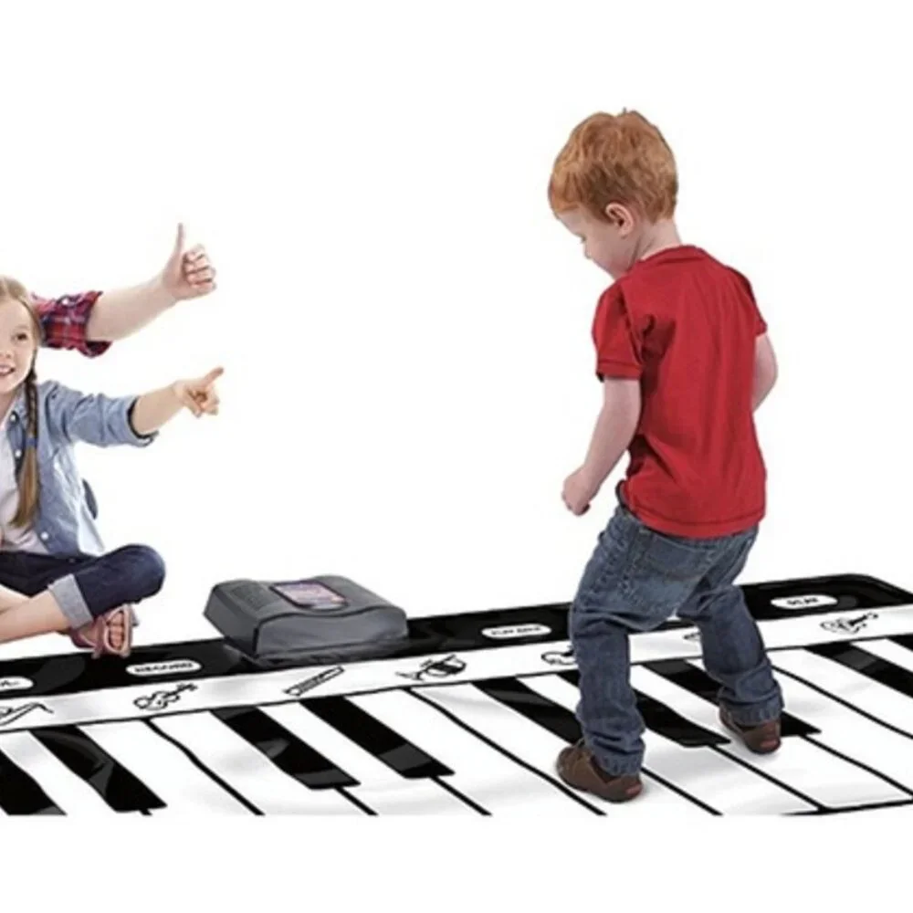 New Giant Floor Piano Keyboard Playmat Foldable Mat Musical Instrument Toddler K